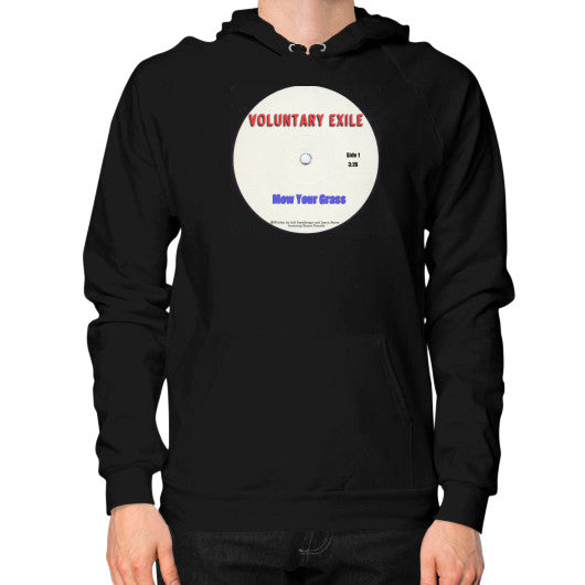 Hoodie (on man) Black - Voluntary Exile