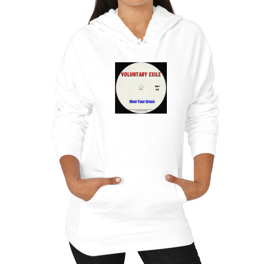 Hoodie (on woman) White - Voluntary Exile