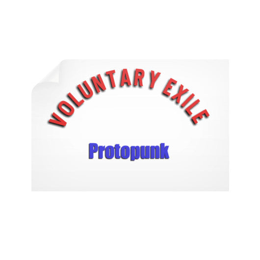 Horizontal Wall Decals 18x12 - Voluntary Exile
