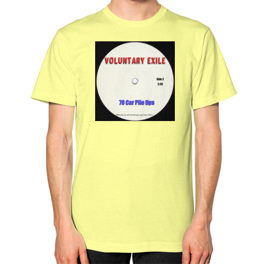 Unisex T-Shirt (on man) Lemon - Voluntary Exile