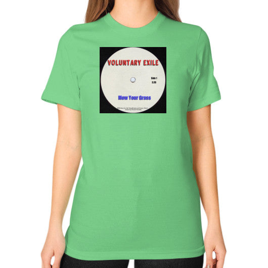 Unisex T-Shirt (on woman) Grass - Voluntary Exile