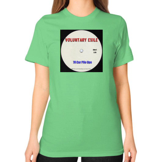 Unisex T-Shirt (on woman) Grass - Voluntary Exile