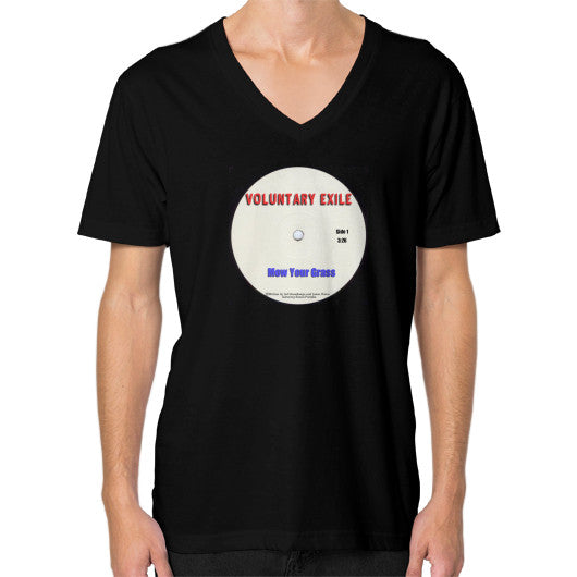 V-Neck (on man) Black - Voluntary Exile