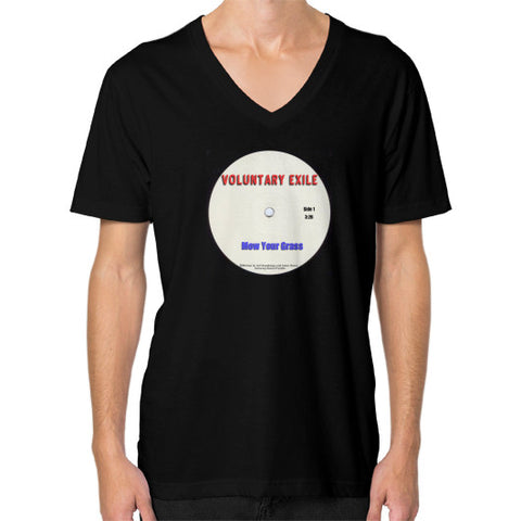 V-Neck (on man) Black - Voluntary Exile
