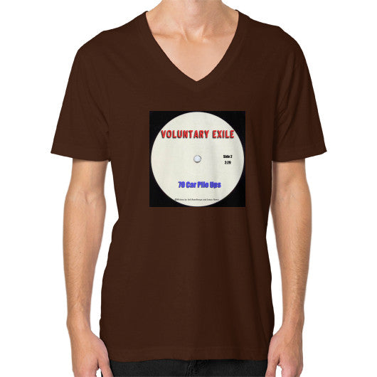 V-Neck (on man) Brown - Voluntary Exile