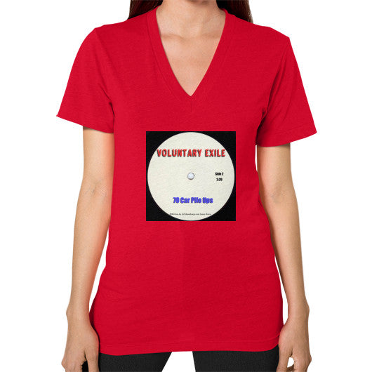 V-Neck (on woman) Red - Voluntary Exile