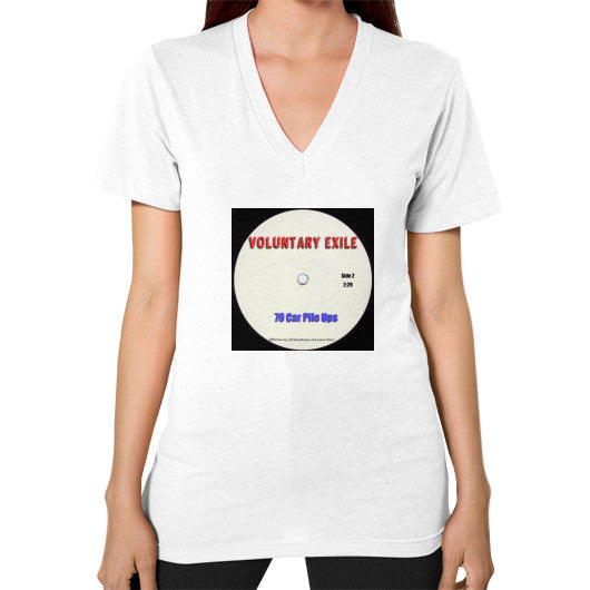 V-Neck (on woman) White - Voluntary Exile