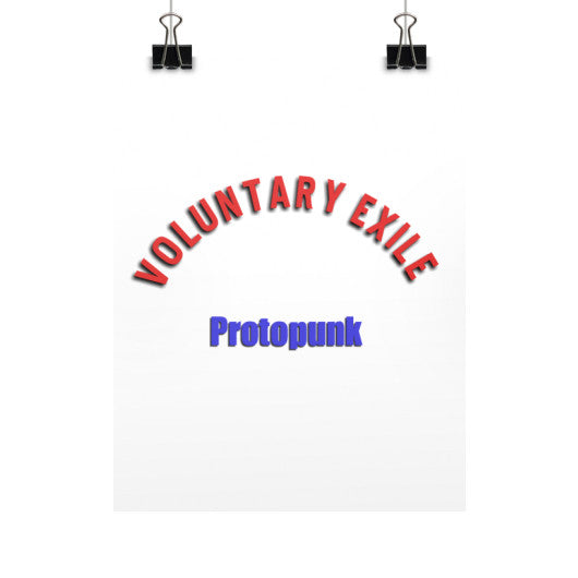 Vertical Fine Art Prints (Posters) 8.5x11 - Voluntary Exile