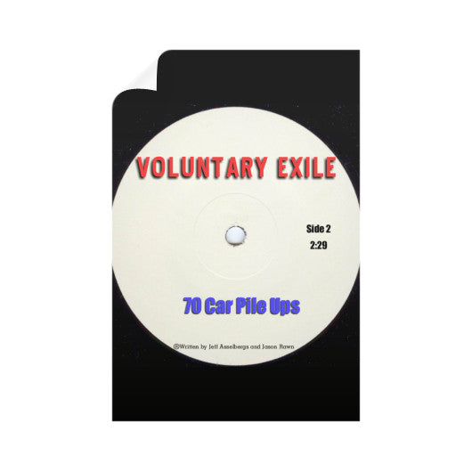 Vertical Wall Decals 12x18 - Voluntary Exile