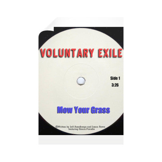 Vertical Wall Decals 12x18 - Voluntary Exile