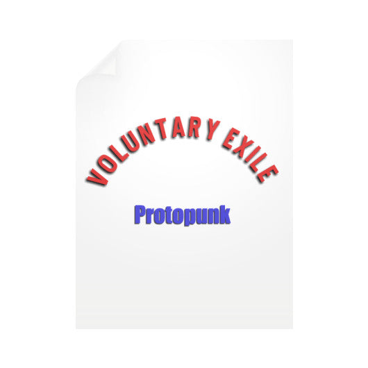 Vertical Wall Decals Voluntary Exile