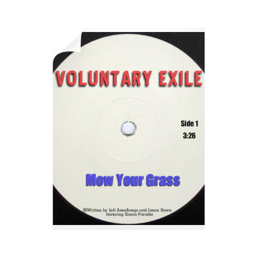 Vertical Wall Decals 18x24 - Voluntary Exile