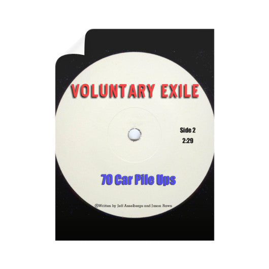 Vertical Wall Decals 18x24 - Voluntary Exile