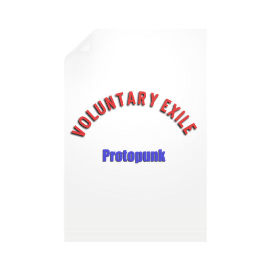 Vertical Wall Decals 24x36 - Voluntary Exile