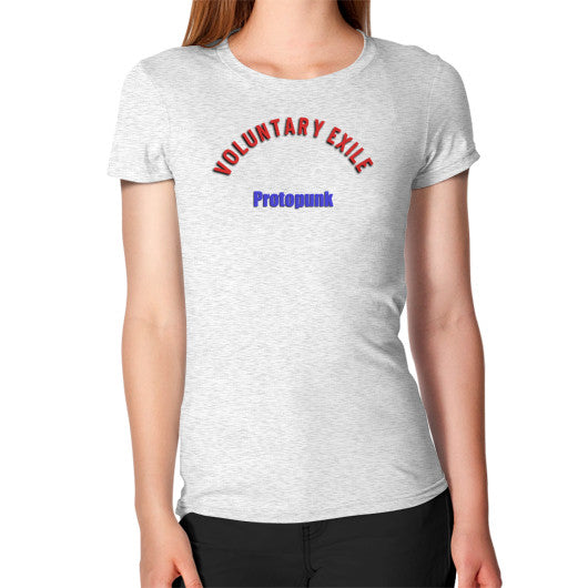 Women's T-Shirt Ash grey - Voluntary Exile
