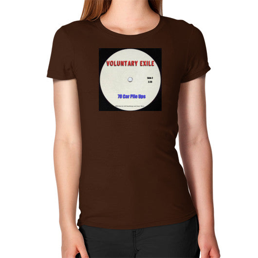 Women's T-Shirt Brown - Voluntary Exile