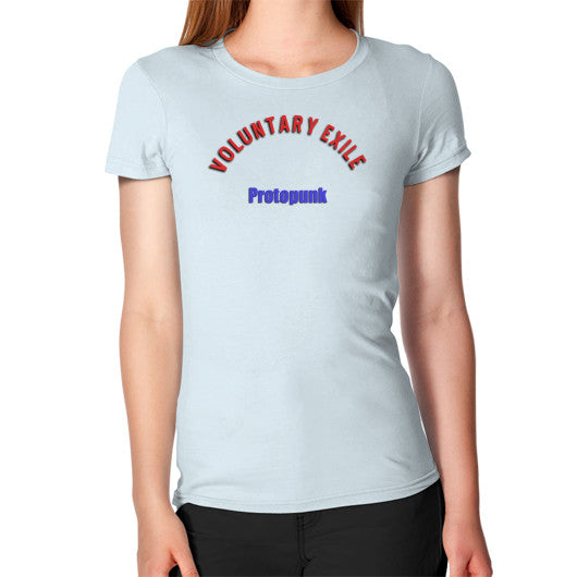 Women's T-Shirt Light blue - Voluntary Exile