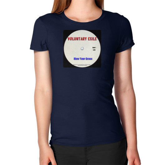 Women's T-Shirt Navy - Voluntary Exile