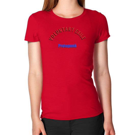 Women's T-Shirt Red - Voluntary Exile