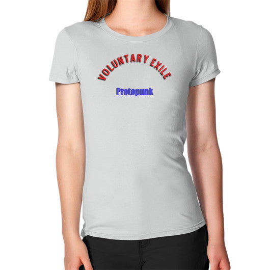 Women's T-Shirt Silver - Voluntary Exile