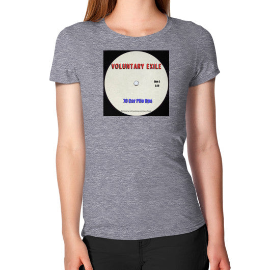 Women's T-Shirt Tri-Blend Grey - Voluntary Exile