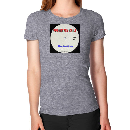 Women's T-Shirt Tri-Blend Grey - Voluntary Exile