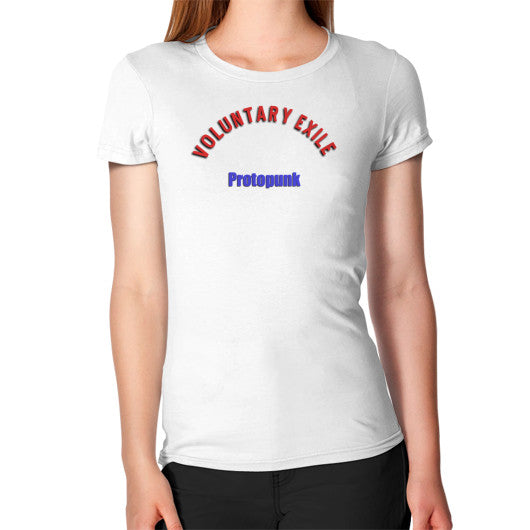 Women's T-Shirt White - Voluntary Exile